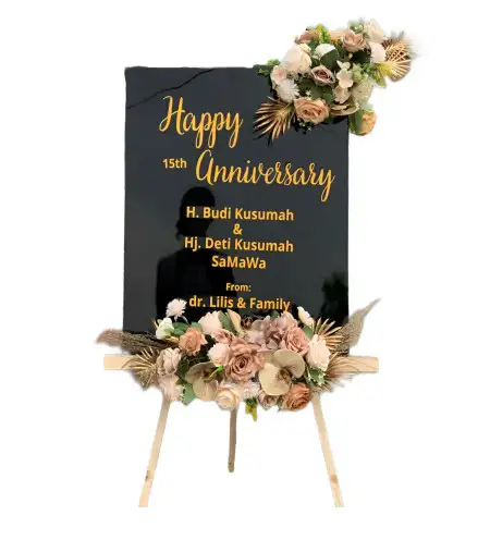 Papan Bunga Akrilik Sagerat Weru Dua
